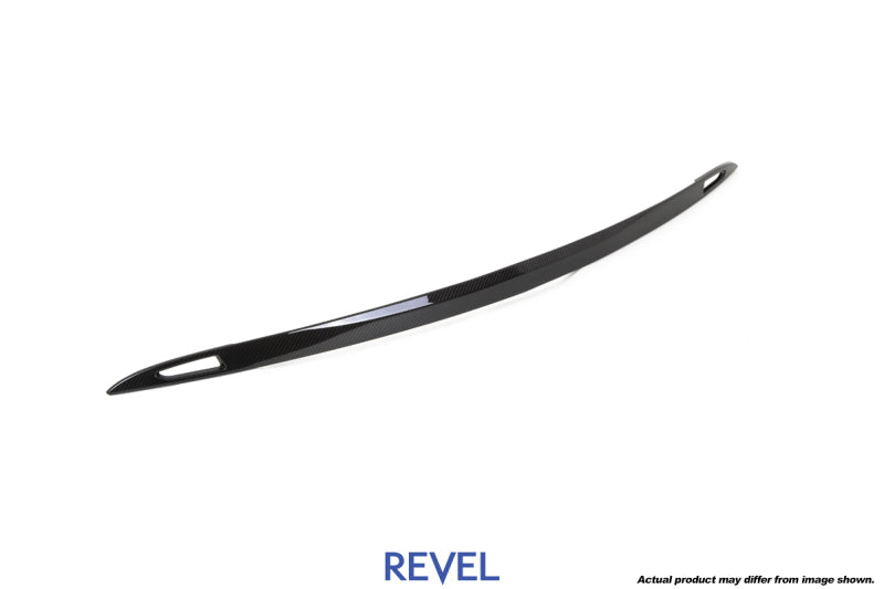 Revel Fits GT Dry Carbon Rear Tail Garnish Cover Tesla Model S - 1 Piece