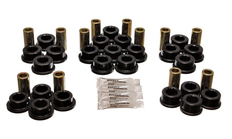 Fits Energy Suspension 87-92 Toyota Supra Black Rear Control Arm Bushing Set