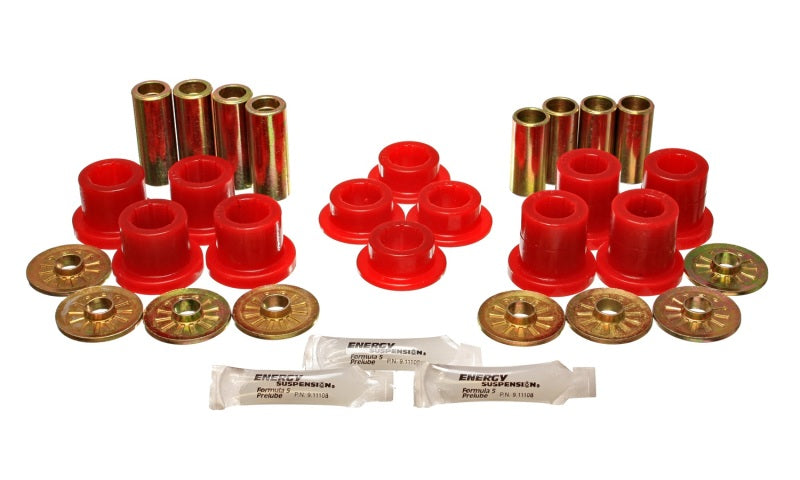 Fits Energy Suspension 92-02 Dodge Viper Red Front Control Arm Bushing Set