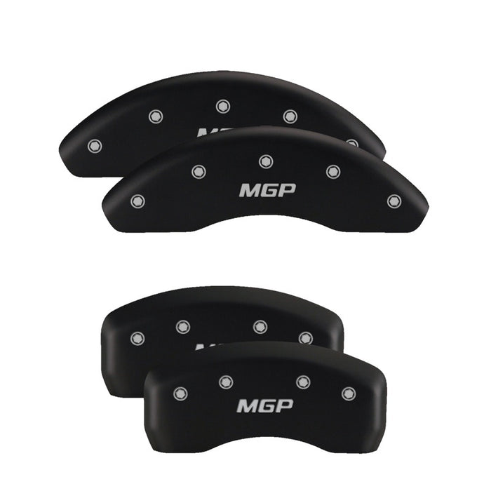 MGP Fits 4 Caliper Covers Engraved Front Gen 5/Camaro Engraved Rear Gen 5/RS Red