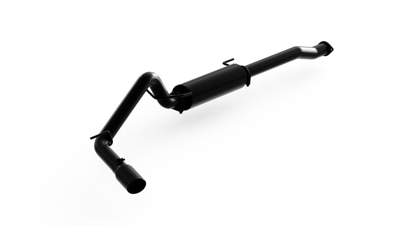 MBRP Fits 2016 Toyota Tacoma 3.5L Cat Back Single Side Exit Black Exhaust System