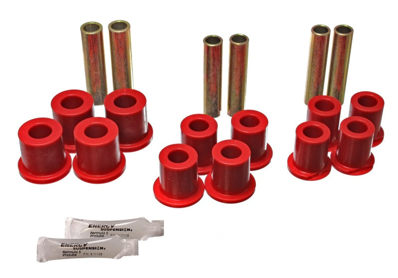 Fits Energy Suspension Spring Bushings - Red