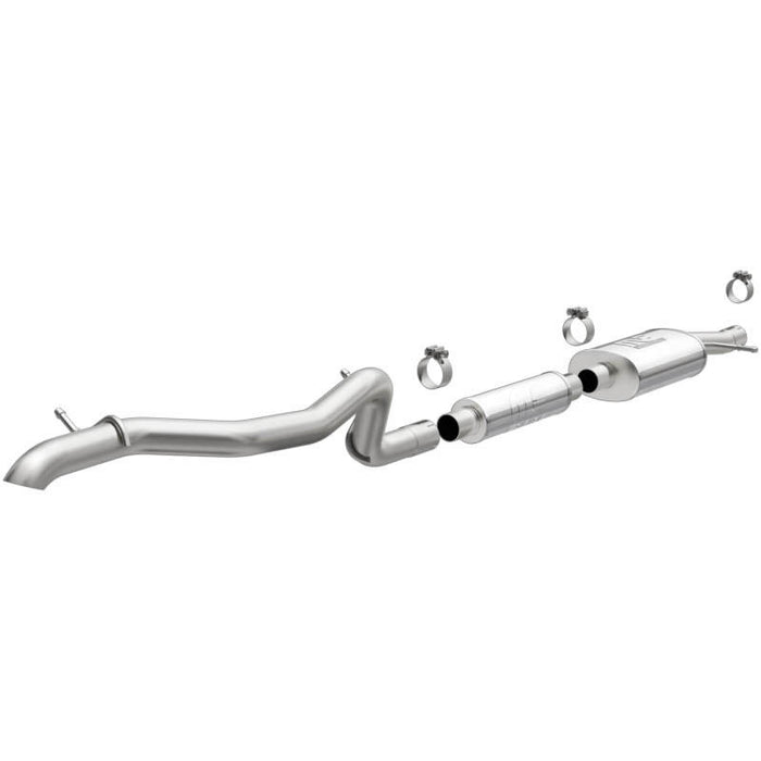 MagnaFlow Fits 12-18 Jeep Wrangler 2.5in Overland Series Cat-Back Exhaust