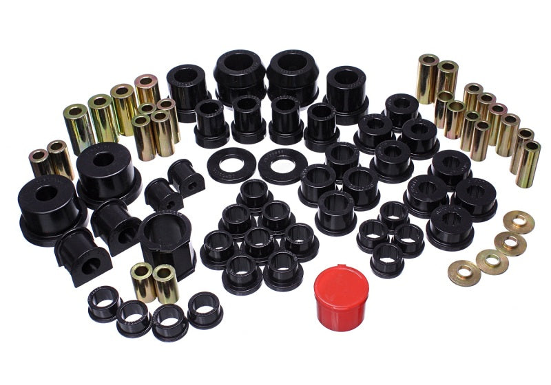 Fits Energy Suspension 06-14 Mazda Miata Black Master Bushing Set