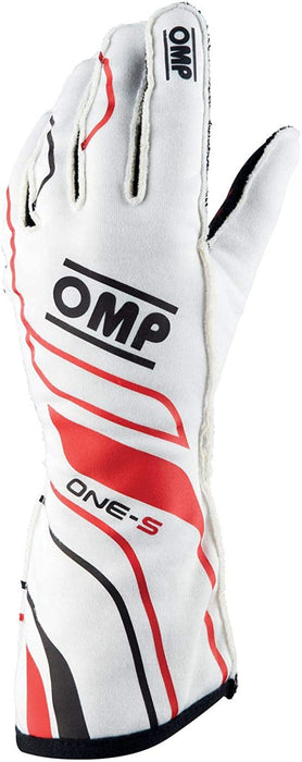 OMP One-S Gloves Fits White - Size XL Fia 8556-2018