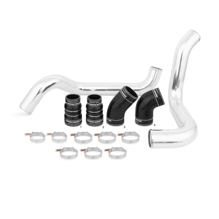 Mishimoto Fits 02-04.5 Chevrolet 6.6L Duramax Intercooler Kit W/ Pipes (Black)