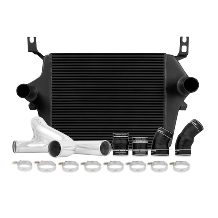 Mishimoto Fits 03-07 Ford 6.0L Powerstroke Intercooler Kit W/ Pipes (Black)