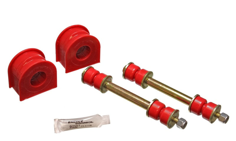 Fits Energy Suspension Ford 29mm Front Sway Bar Bushing Set - Red