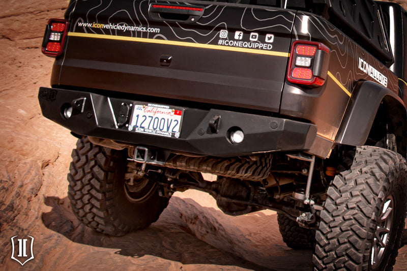 ICON Fits 2020+ Jeep Gladiator JT Pro-Series Rear Bumper