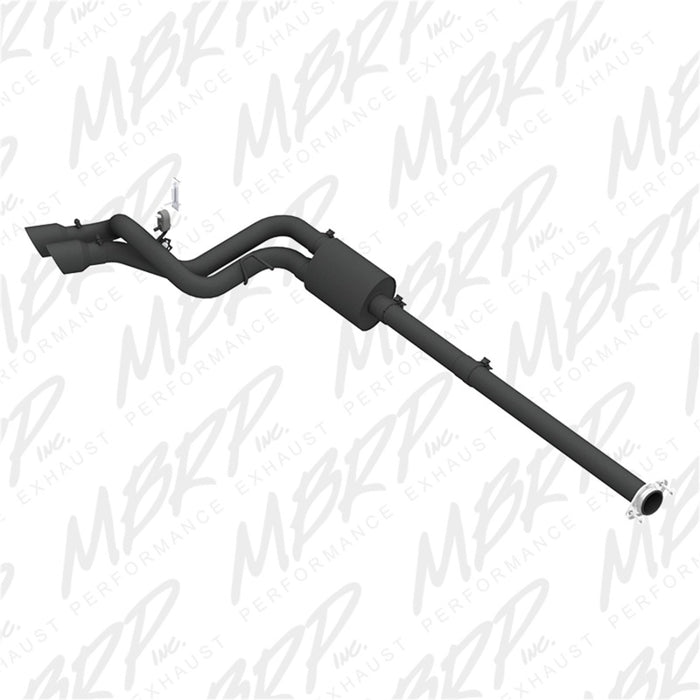 MBRP Fits 09-14 Ford F150 Pre-Axle 4.5in OD Tips Dual Outlet 3in Black Coated