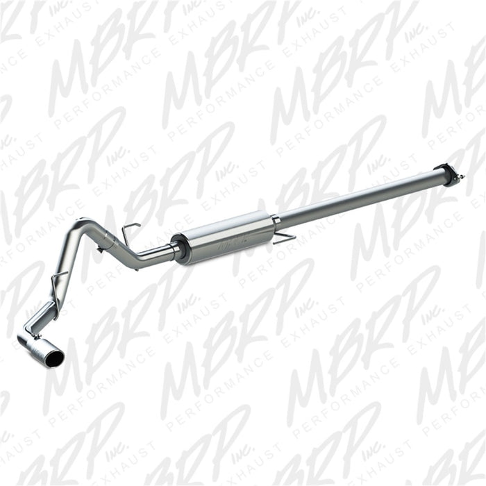 MBRP Fits 2015 Ford F-150 2.7L / 3.5L EcoBoost 3in Cat Back Single Side Alum