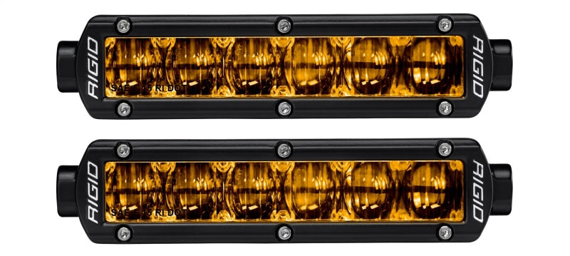Fits Rigid Industries 6in SR-Series Pro Dot / SAE Fog Lights (Pair) - Selective