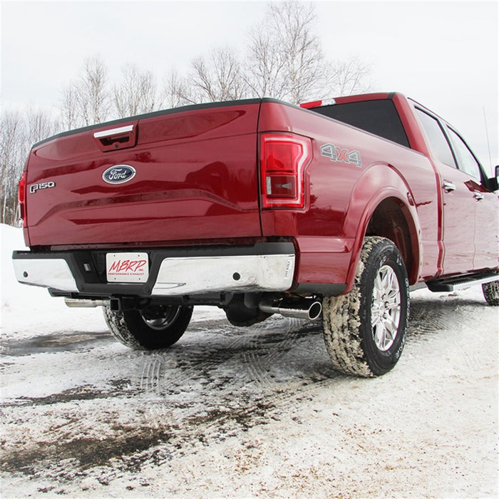MBRP Fits 2015 Ford F-150 5.0L 3in Cat Back Dual Split Side Exit AL Exhaust