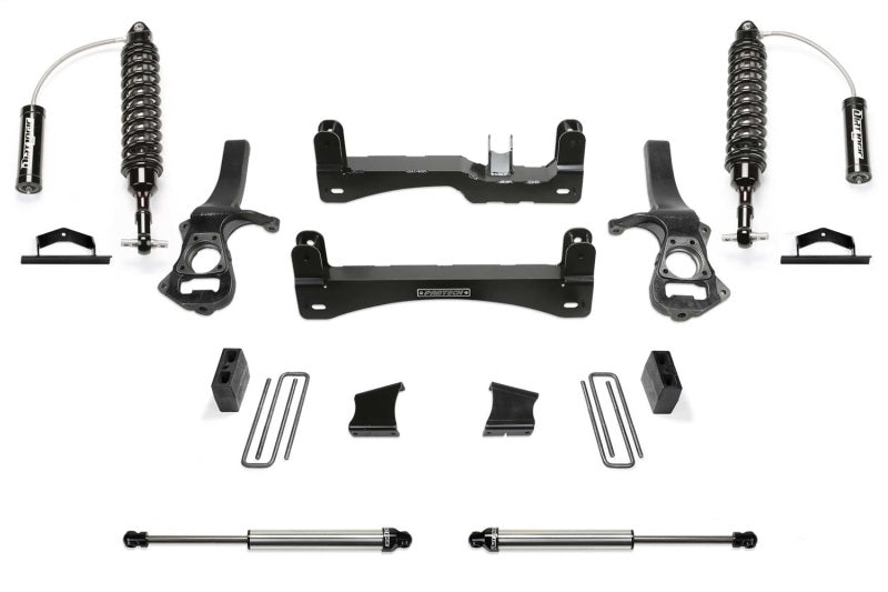 Fabtech 2019 GM Fits C1500 2WD 6in Perf. System W/dl 2.5 Resi Coilovers &amp;