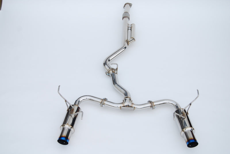 Invidia Fits 2022+ Subaru WRX N1 Twin Outlet Single Layer Tip Cat-Back Exhaust