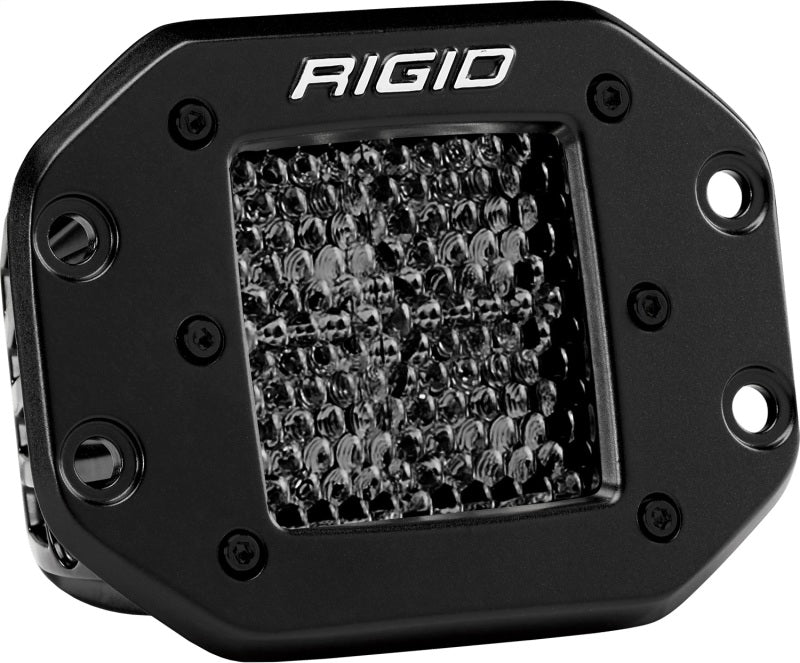 Fits Rigid Industries D Series PRO Midnight Edition - Spot - Diffused - Pair