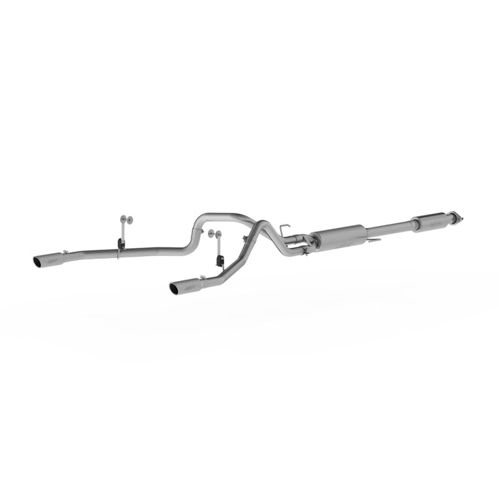 MBRP Fits 2015 Ford F-150 5.0L 3in Cat Back Dual Split Rear Exit T409 Exhaust