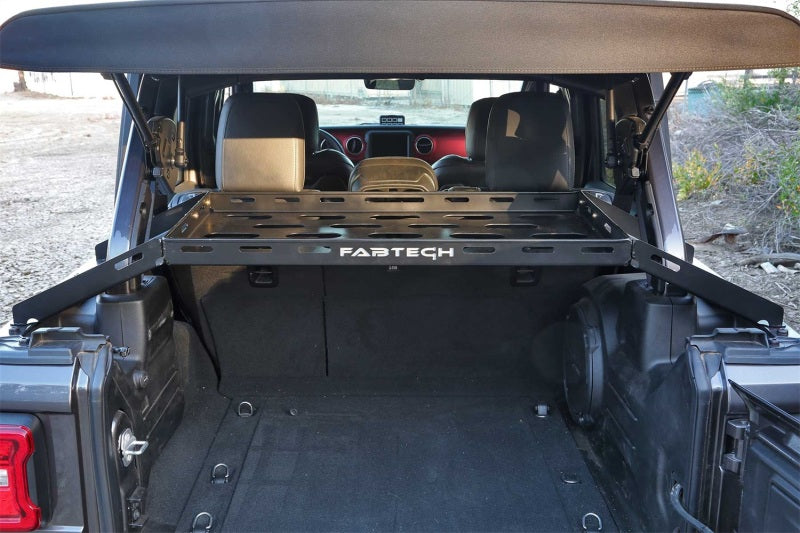 Fabtech Fits 18-19 Jeep JL 4WD 4-Door Interior Cargo Rack