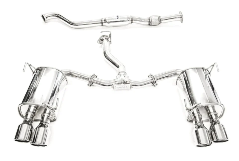 Invidia Fits 2022+ Subaru WRX Q300 Rolled Stainless Steel Tip Cat-Back Exhaust