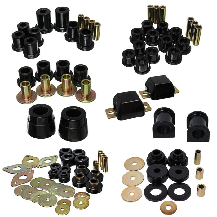 Fits Energy Suspension 05-15 Toyota Tacoma 4WD Hyper-Flex Master Bushing Set -