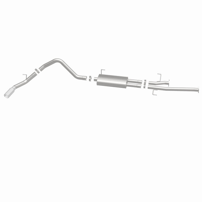 MagnaFlow Fits 14 Toyota Tundra V8 4.6L/5.7L Stainless Cat Back Exhaust Side