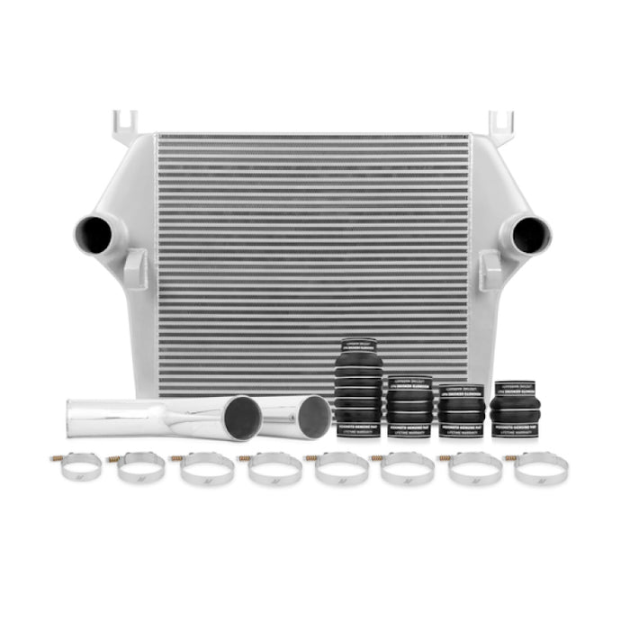 Mishimoto Fits 03-07 Dodge 5.9L Cummins Intercooler Kit W/ Pipes (Silver)